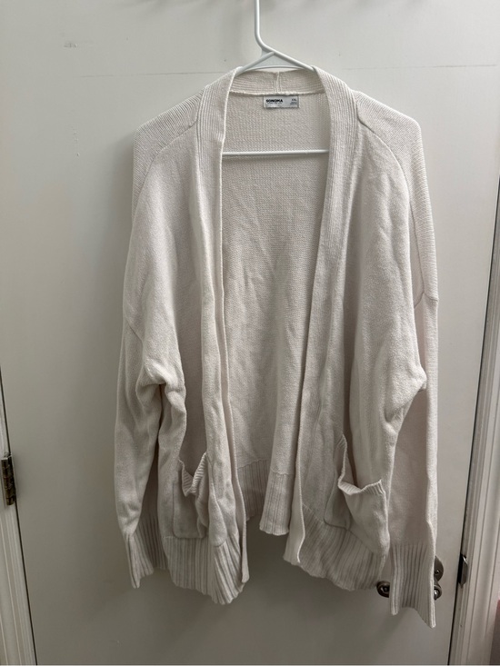 Sonoma Sweaters - Sonoma Off-White Open-Front Women's Cardigan Sweater